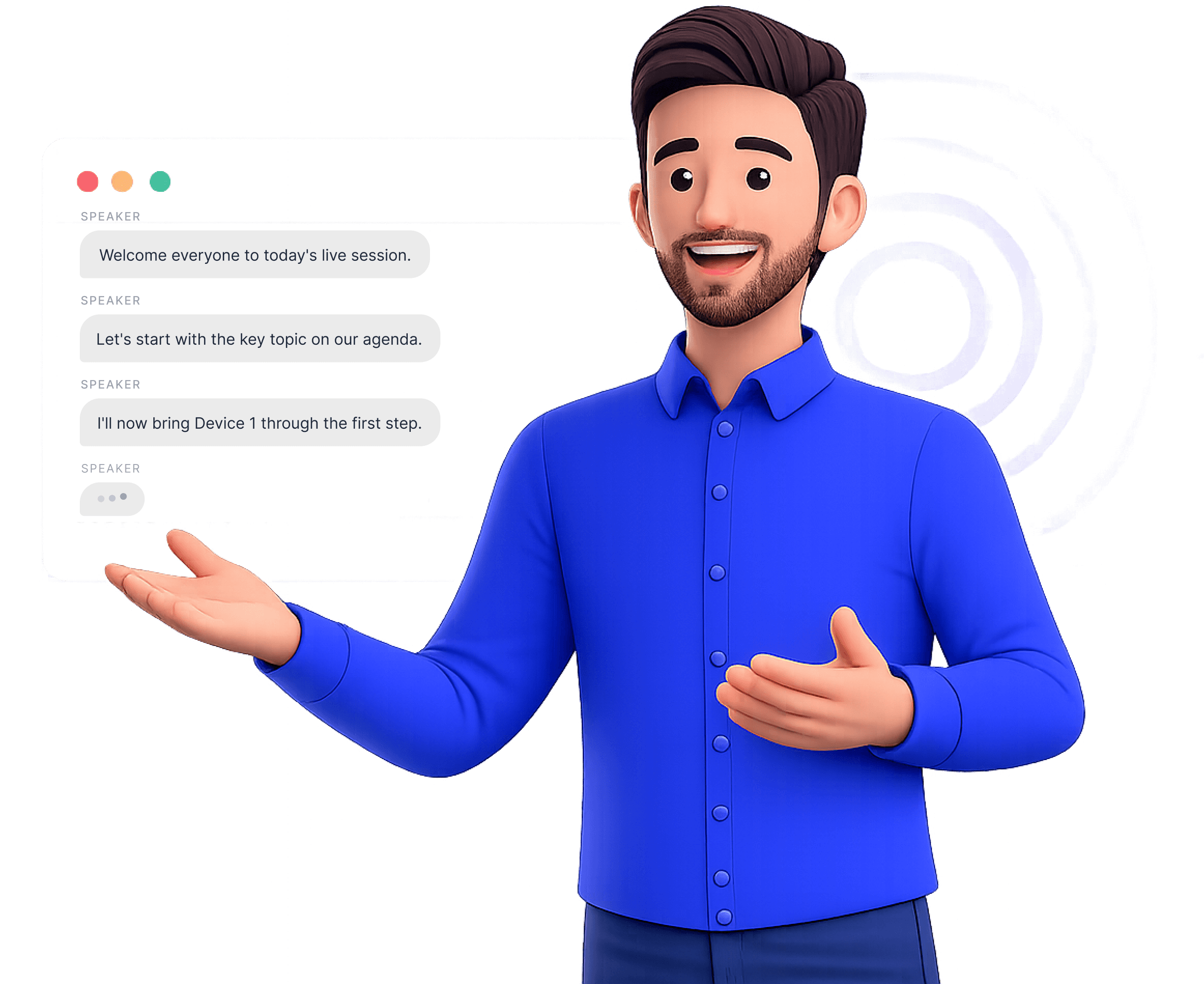 An image of Dreelio's dashboard